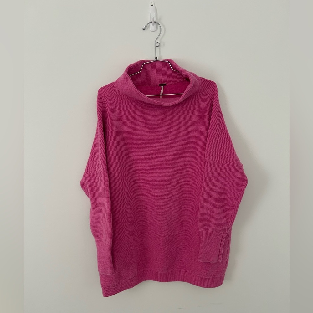 Free people pink ottoman sweater